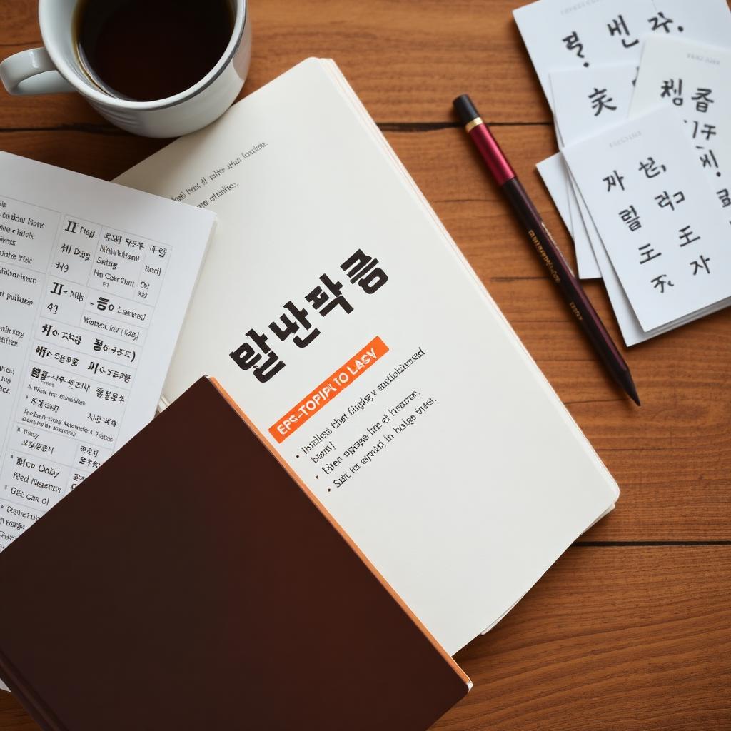 Buku persiapan EPS-TOPIK di Baro Korean Course